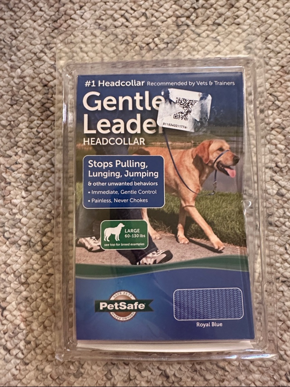 PetSafe 🆕 Gentle Leader Headcollar - Royal Blue never used